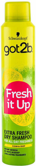 göt2b Fresh It Up Dry Shampoos for All Hair Types 200ml