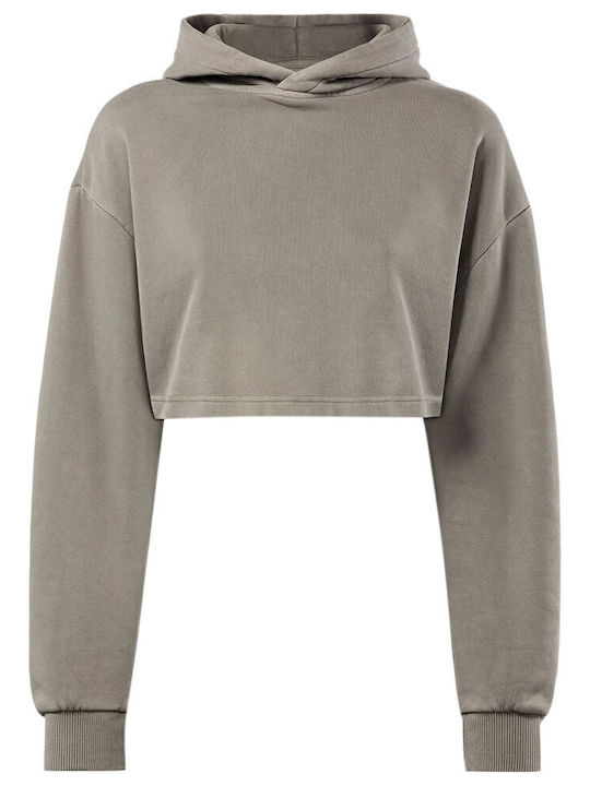 Classics Natural Dye Women's Sweatshirt Hooded Beige