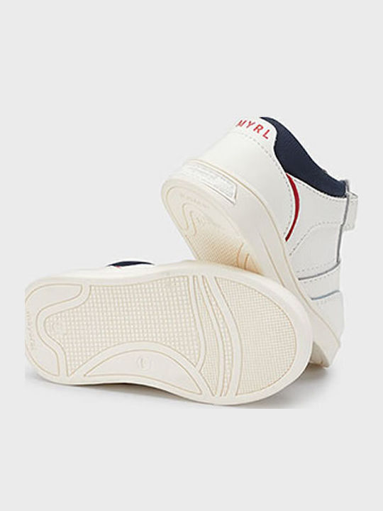 City Kids Sneakers with Scratch White