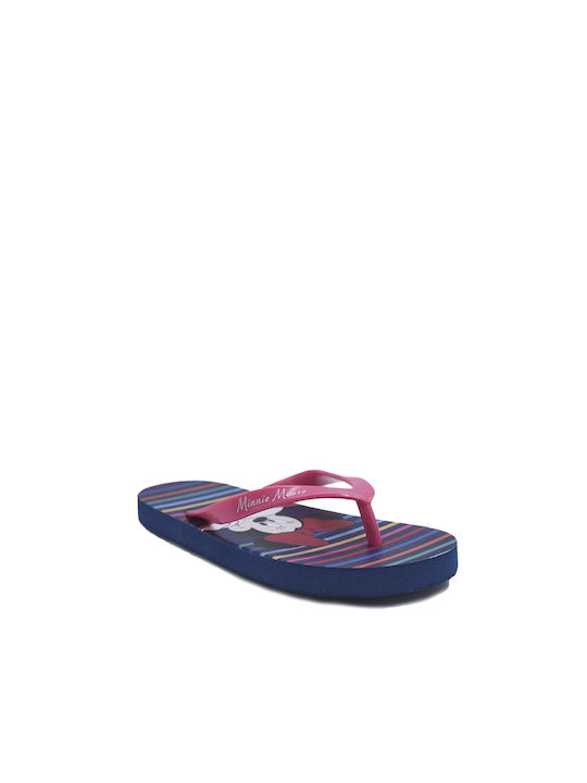 Minnie Mouse Kinder Flip Flops Minnie Rot