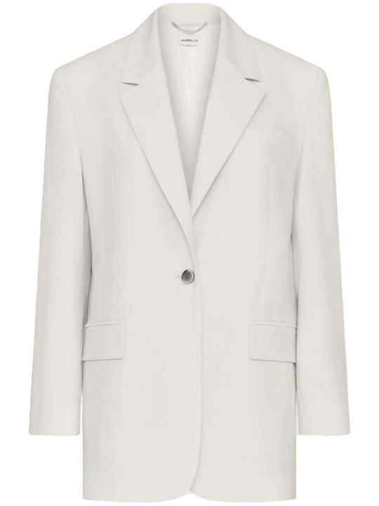 Marella Damen Blazer Weiß