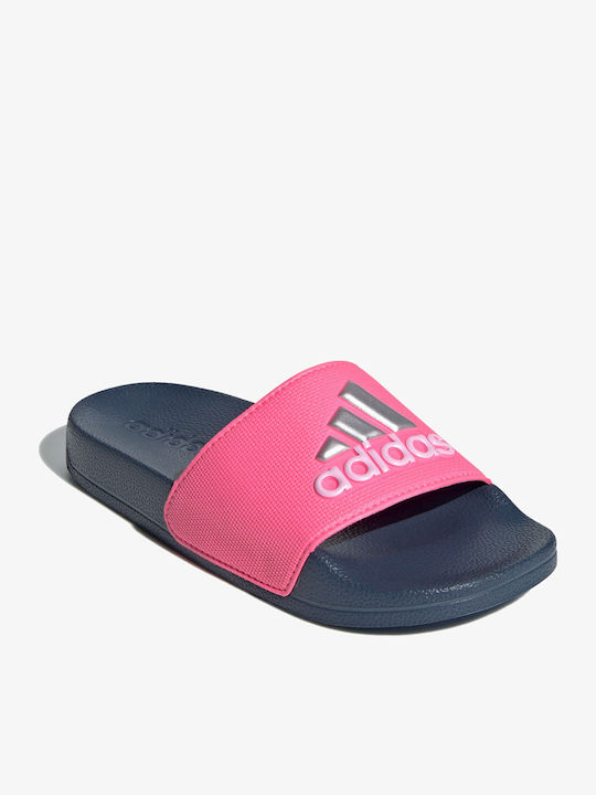 Șlapi pentru copii Fuchsia Adilette Shower