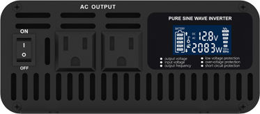 Yucoo Yucoo YK-3000L-24 Καθαρού Ημιτόνου Inverter Ισχύος 3000W με Τάση Εισόδου 24V (Μονοφασικό)