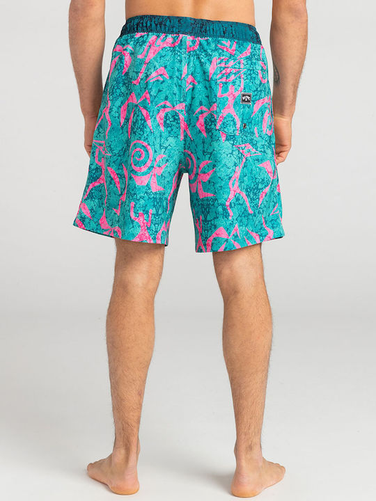 Billabong Wasted Times Layback Herren Badehose Μπλε