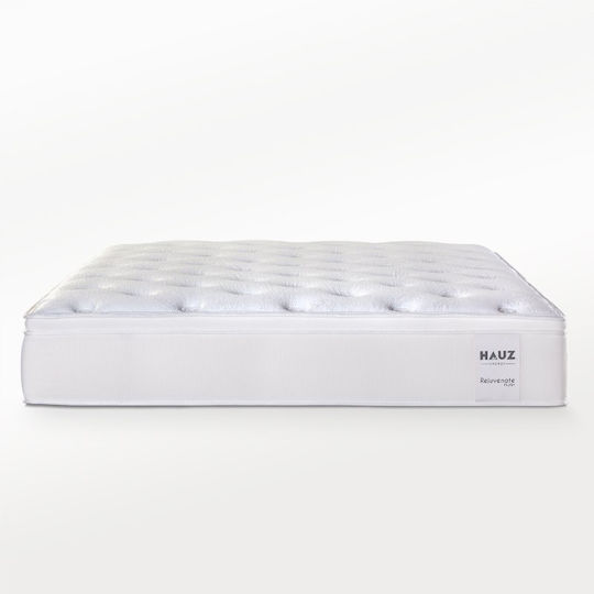 Hauz Rejuvenate Plush King Size Ανατομικό Στρώμα 200x200x30cm με Ανεξάρτητα Ελατήρια & Ανώστρωμα
