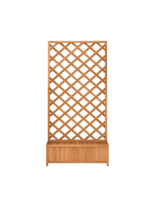 vidaXL Pot Wooden Brown 90x35x180cm.