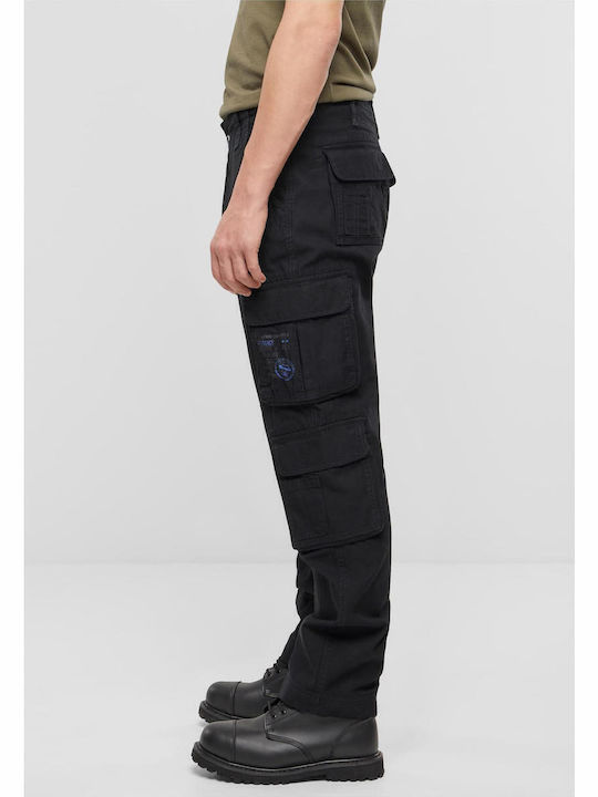Trousers Cargo in Slim Fit Black
