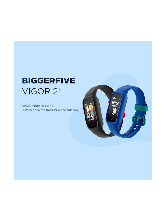 Vigor 2 Kinder Smartwatch mit Kautschuk/Plastik Armband Rosa
