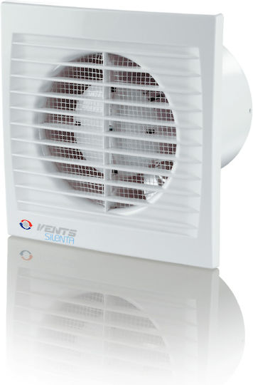Vents 125 STH Wall-mounted Ventilator 125mm White