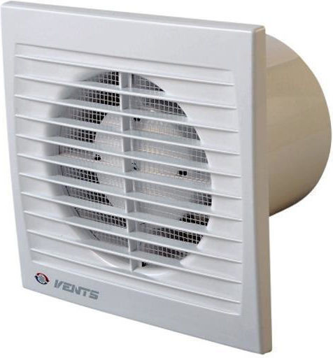 Vents 150 Wall-mounted Ventilator Bathroom 150mm White
