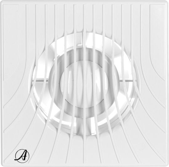 Awenta WA100 Επιτοίχιος Εξαεριστήρας 100mm Λευκός