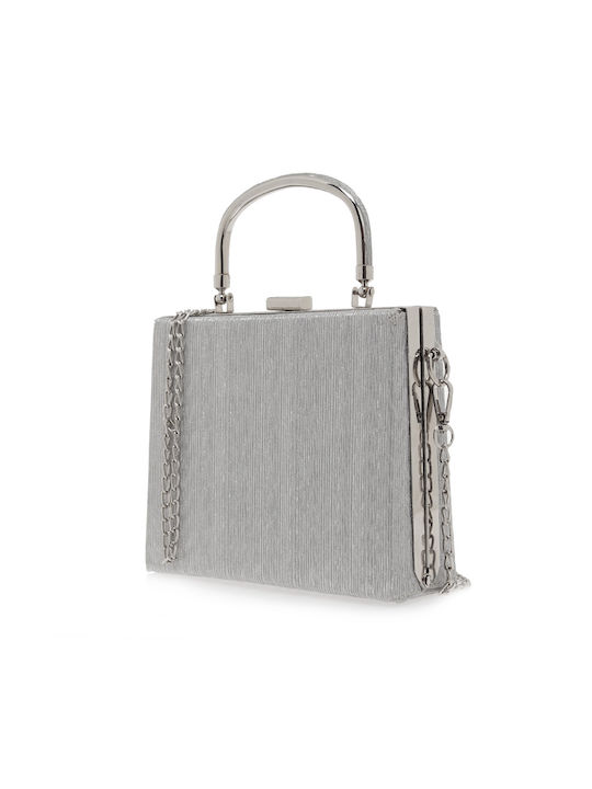 Exe Damen Tasche Hand Silber