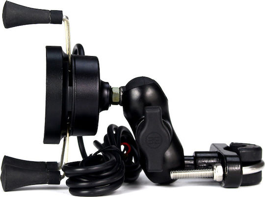 Motowolf Suport Telefon Mobil Moto Cu Braț Reglabil 3.5-6" Pentru Oglindă