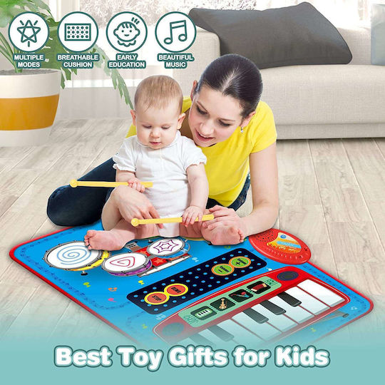 Kids Drum Carpet for 3+ Years