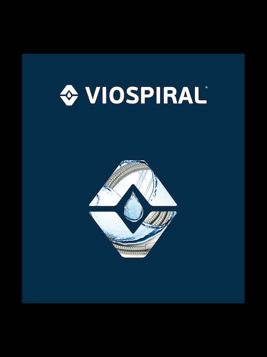 Viospiral Corona Bade- / Duscharmatur Badewanne Komplettes Set Silber
