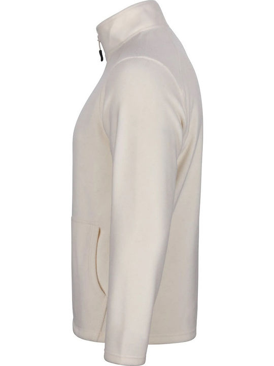 Fleece Γυναικεία Ζακέτα Μπεζ