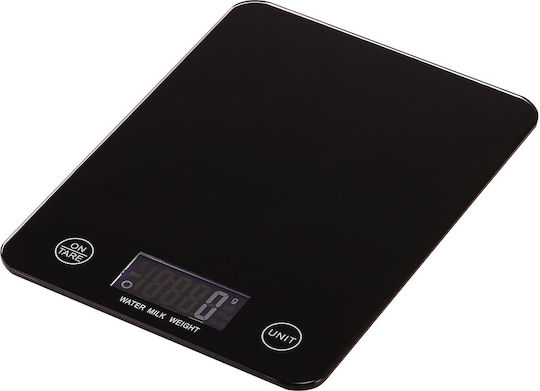 Verk Group Digitale Küchenwaage bis 5kg Schwarze