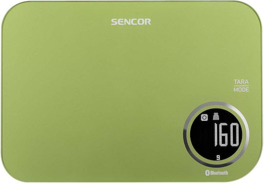 Sencor Ψηφιακή Ζυγαριά Κουζίνας έως 5kg Πράσινη