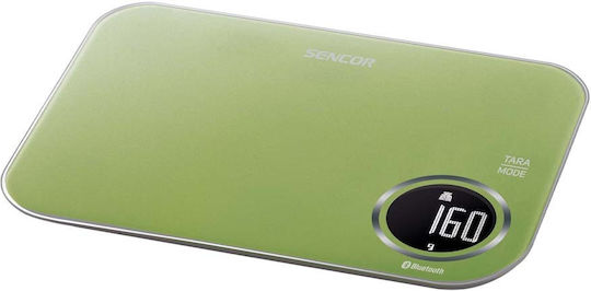 Sencor Ψηφιακή Ζυγαριά Κουζίνας έως 5kg Πράσινη
