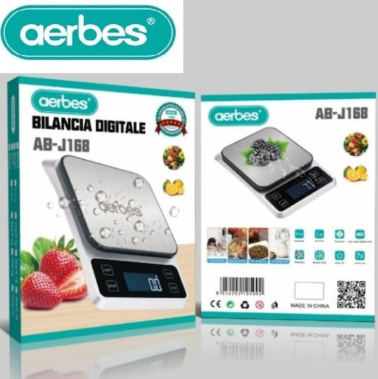 Aerbes Cantare De Bucatarie Digitală Până La 10kg Multicoloră
