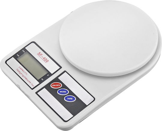 TnS SS-1001 Digital Kitchen Scale Up To 7kg White