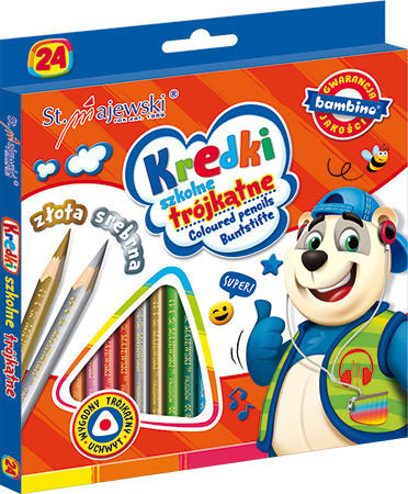 St. Majewski Farbstift-Set 24Stück Packung von 1 Verpackungen