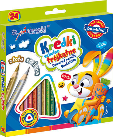 St. Majewski Farbstift-Set 24Stück Packung von 1 Verpackungen