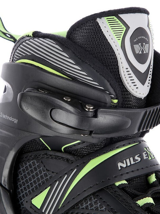 Nils Na9080 Inline Rollers Μαύρα Ενηλίκων