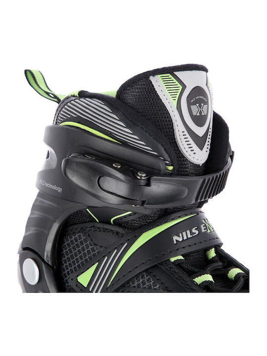 Nils Na9080 Inline Rollers Μαύρα Ενηλίκων Nils Na9080 Inline Rollers Μαύρα Ενηλίκων