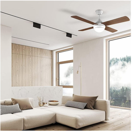 Cecotec Energy Silence Aero 4250 106cm με Φως Καφέ / Λευκός