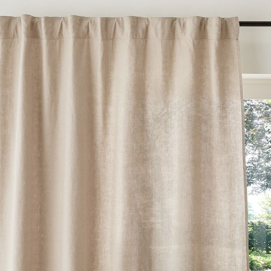 La Redoute Interieurs Fenster mit Bleistiftfalten Beiges 350339878_6457_45