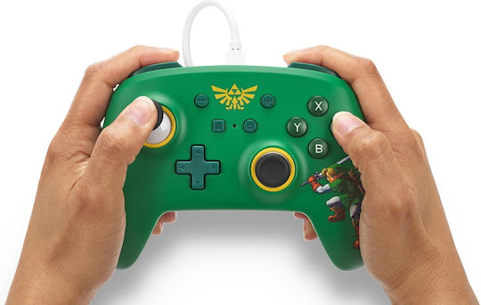 PowerA Gamepad Cu Fir Pentru Switch Hyrule Defender