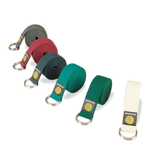 Simply Green Yoga Belt in Blue Color