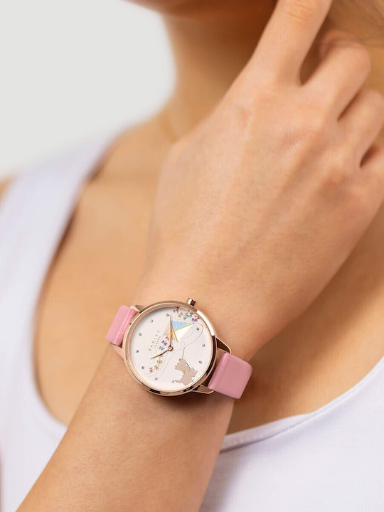 Radley Women's Watch with Pink Leather Strap
