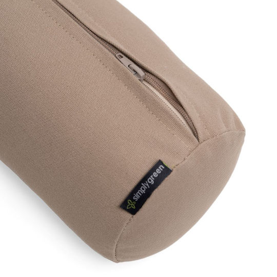 Simply Green Yoga-Kissen in Beige Farbe