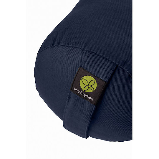 Simply Green Yoga Pillow in Blue Color