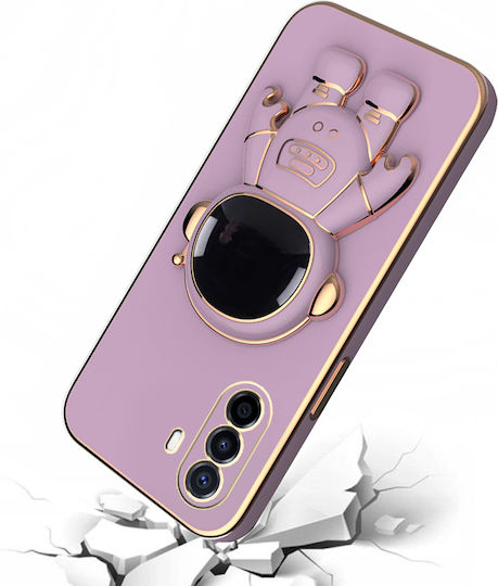 Back Cover Σιλικόνης Μωβ (Huawei Nova Y70)