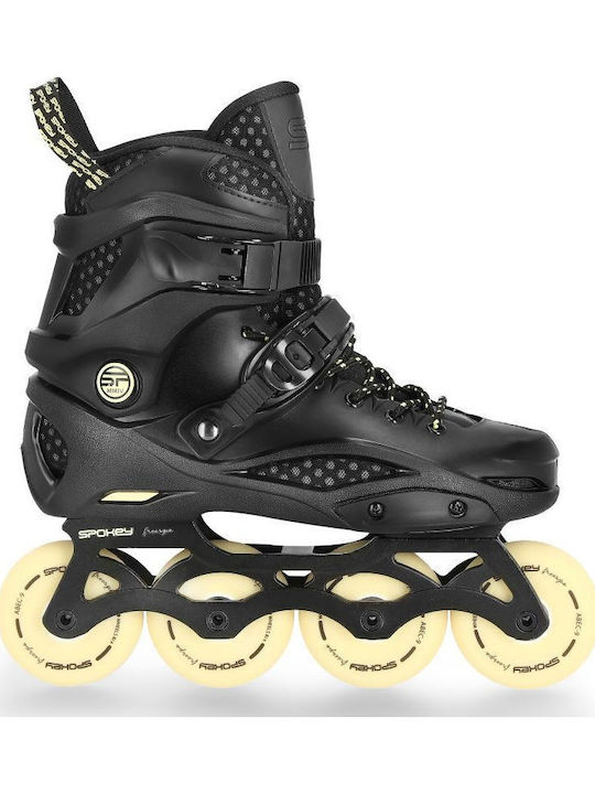 Spokey Inline Rollers Μαύρα Ενηλίκων