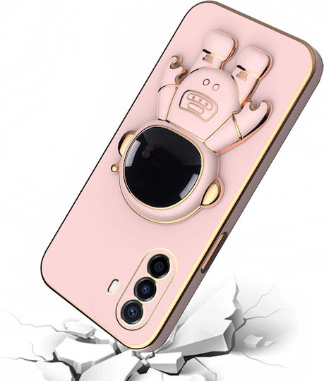 Back Cover Σιλικόνης Ροζ (Huawei Nova Y70)