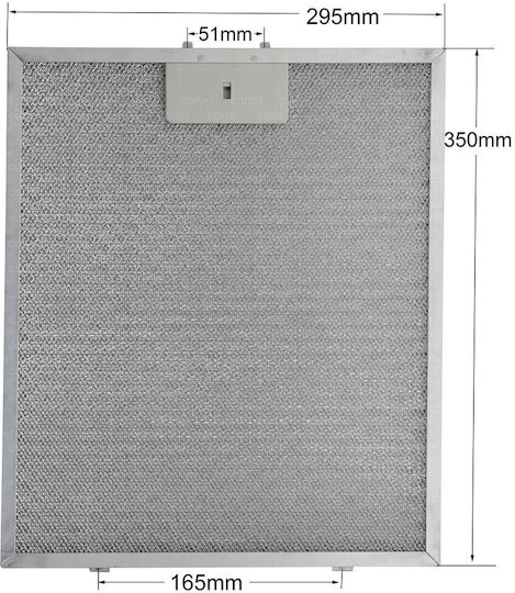 Bosch Filtru Metalic De Schimb Pentru Hotă Compatibil Bosch Siemens 29.5x35cm