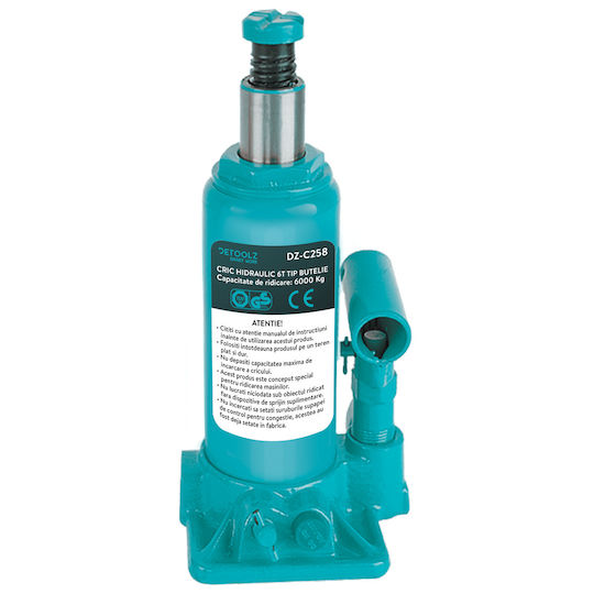 Hydraulic Bottle Jack for Weight Capacity up to 6 Tons