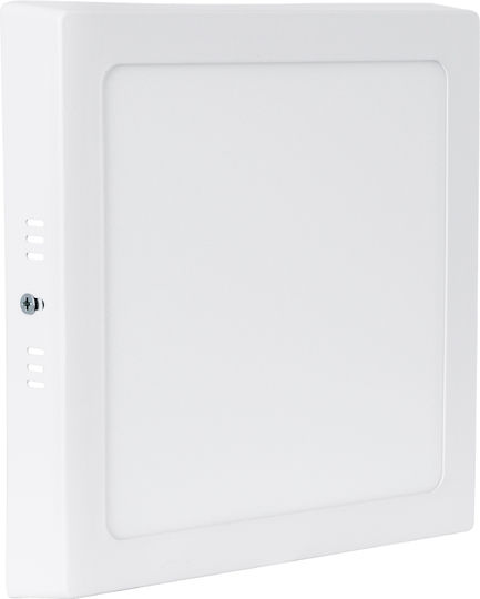 GloboStar Στρογγυλό Εξωτερικό LED Panel 20W με Φυσικό Λευκό Φως 4500K