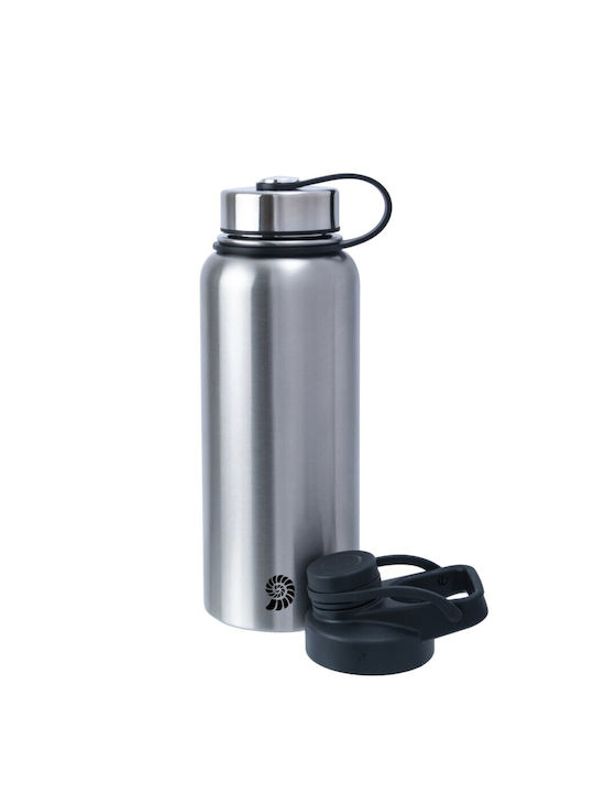 Origin Outdoors Sticla de apa Oțel inoxidabil 1000ml Argintiu