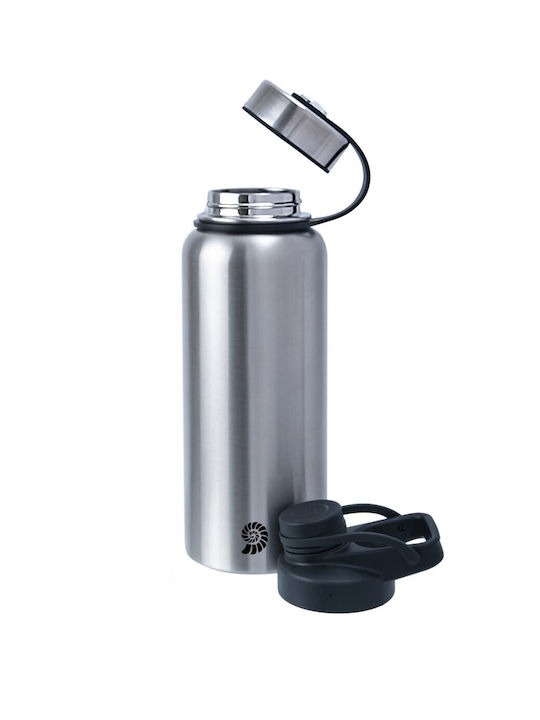 Origin Outdoors Sticla de apa Oțel inoxidabil 1000ml Argintiu