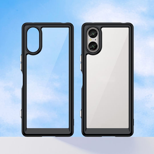 Umschlag Rückseite Silikon Transparent (Xperia 5 V)