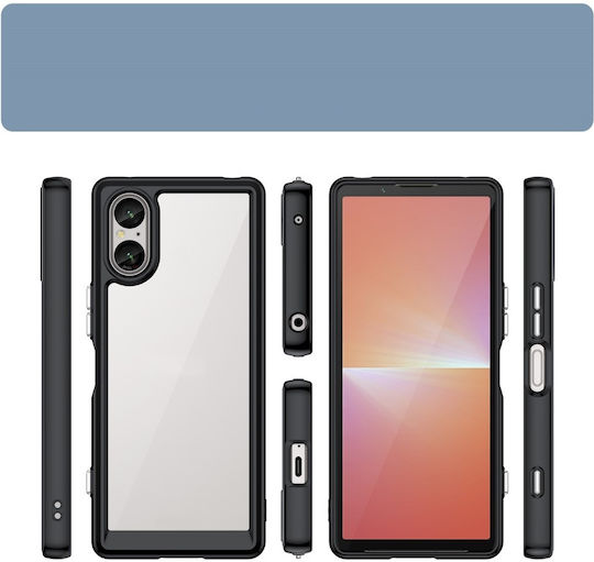 Umschlag Rückseite Silikon Transparent (Xperia 5 V)