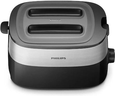 Philips Prăjitor de pâine 2 sloturi 830W Inox