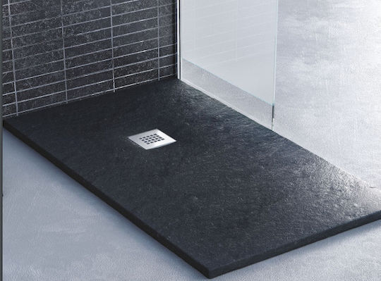 Sanitec Keramik Dusche x80cm Gray