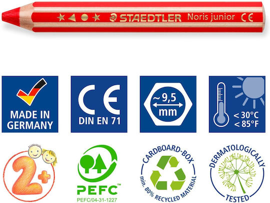 Staedtler Set von Buntstiften mit 12 Farben