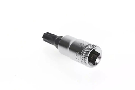 Gedore Bit-Stecknuss mit Torx-Bit und Antriebsvierkant 1/4'' Größe T30 1Stück